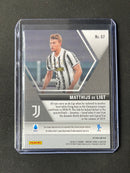 2020-21 Panini Mosaic Serie A Matthijs De Ligt Silver