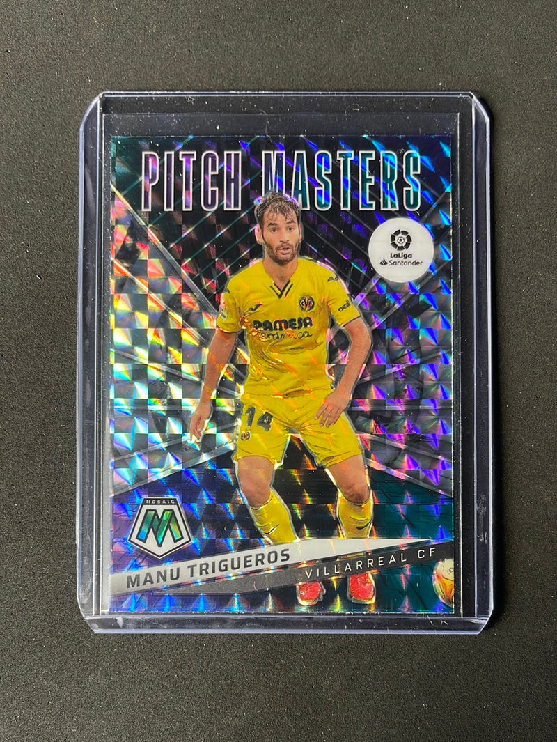 2021-22 Panini Mosaic La Liga Manu Trigueros Pitch Masters