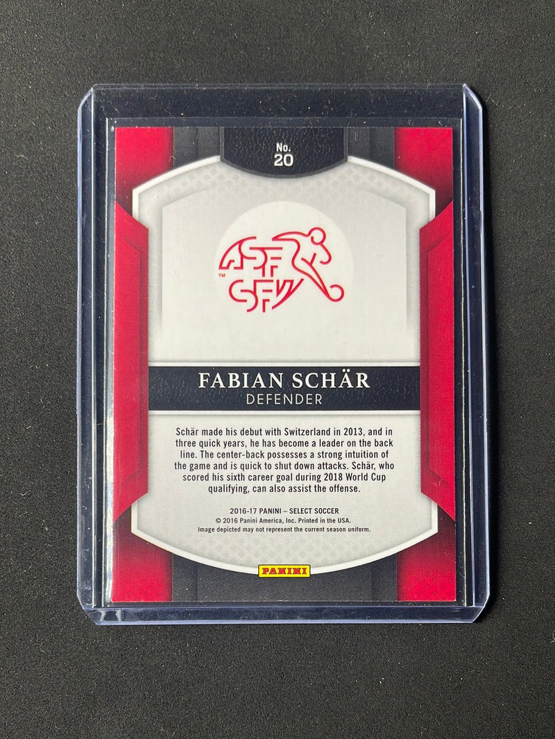 2016-17 Panini Select Fabian Schar Terrace Multi-Color