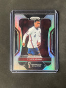 2022 Panini Prizm FIFA World Cup Qatar Tyler Adams Silver Prizm