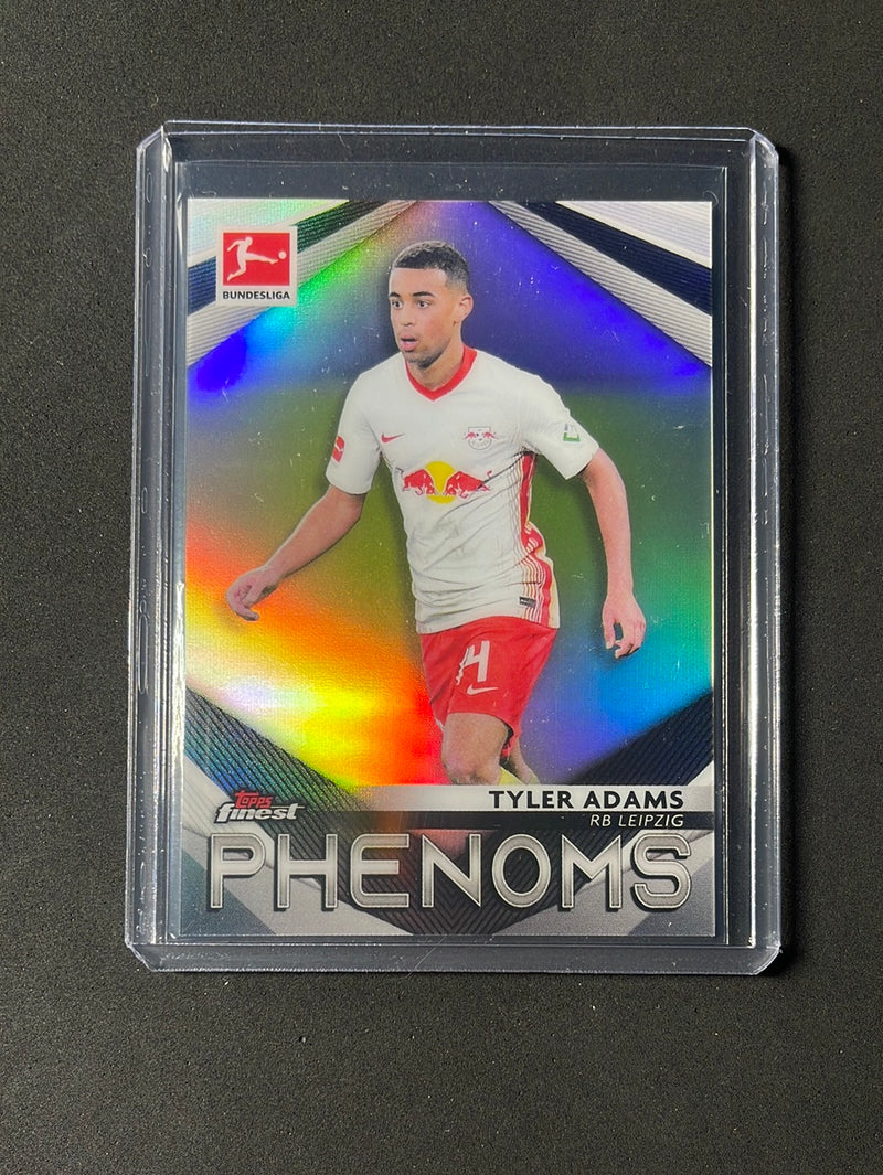 2020-21 Topps Finest Bundesliga Soccer Tyler Adams Finest Phenoms