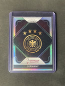 2022 Panini Prizm FIFA World Cup Qatar Germany Team Badges Silver Prizm