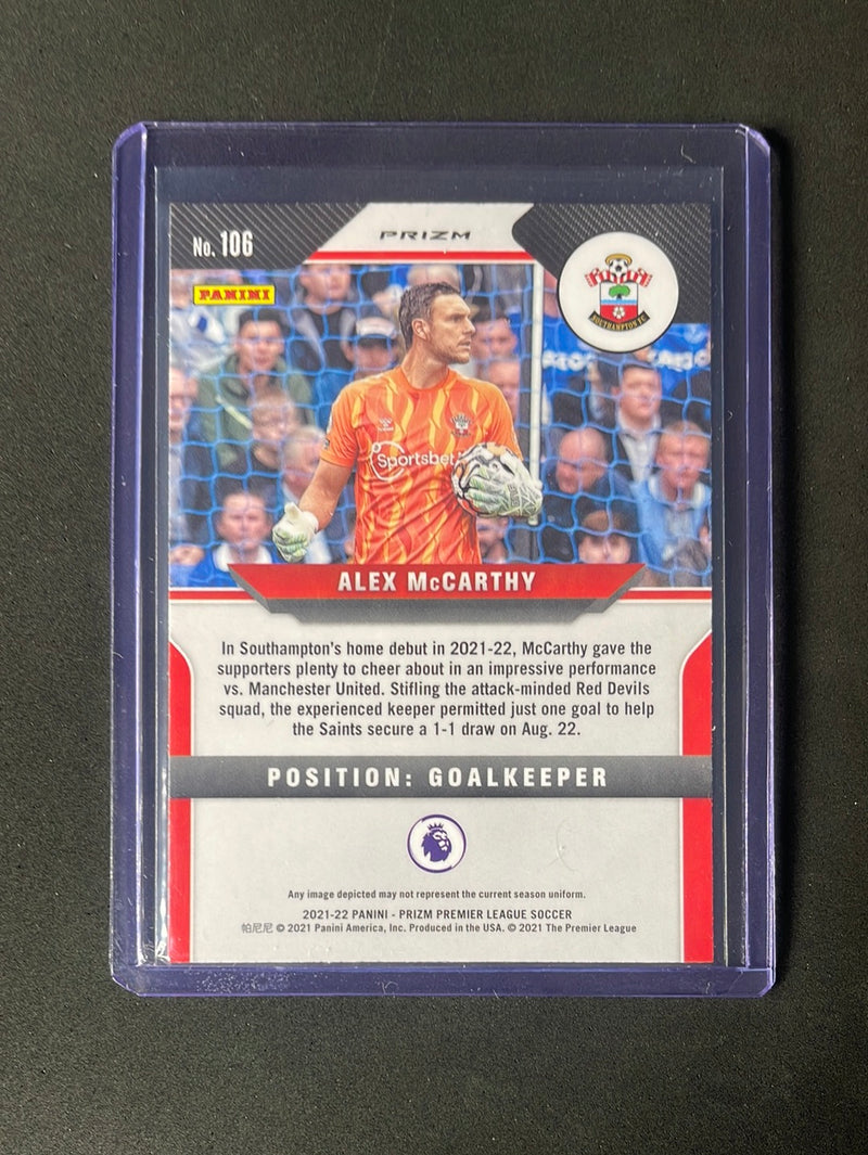 2021-22 Panini Prizm Premier League Alex McCarthy Multicolor