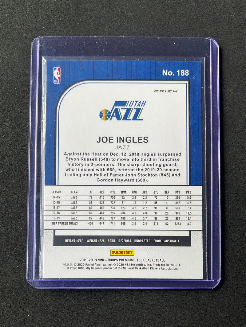 2019-20 Hoops Premium Joe Ingles Silver