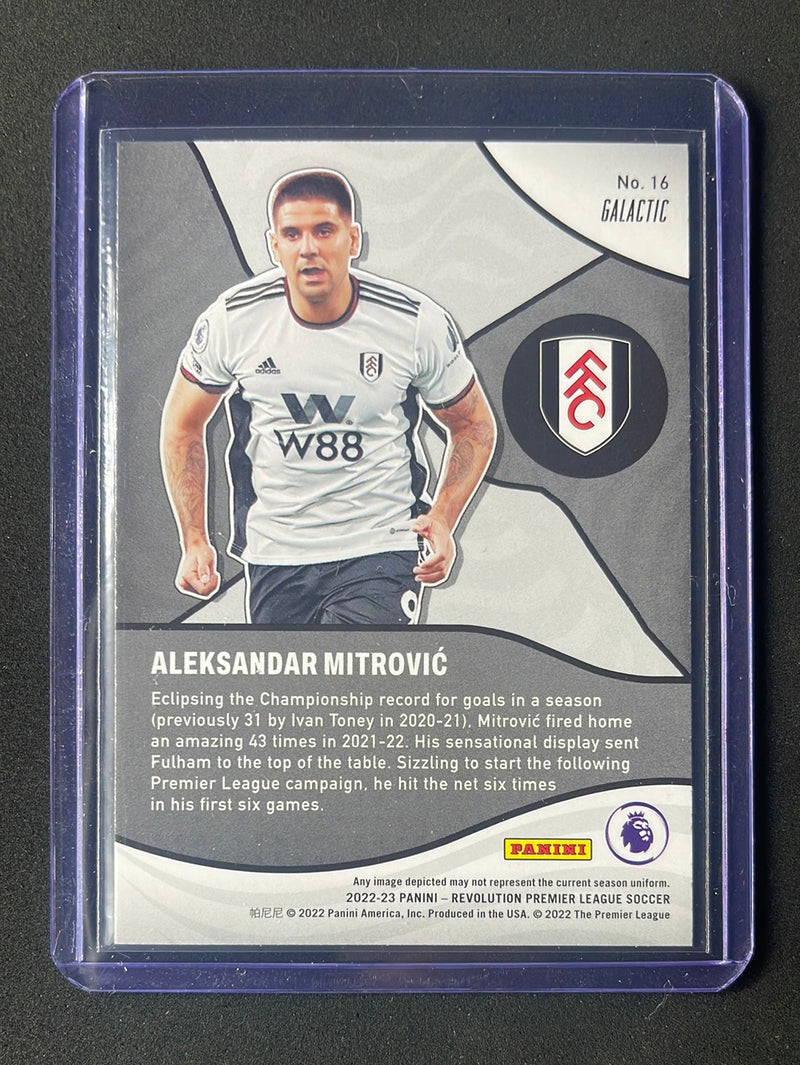 2022-23 Revolution Premier League Aleksandar Mitrovic Shock Wave Galactic