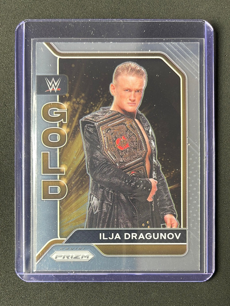 2022 Prizm WWE Ilja Dragunov GOLD