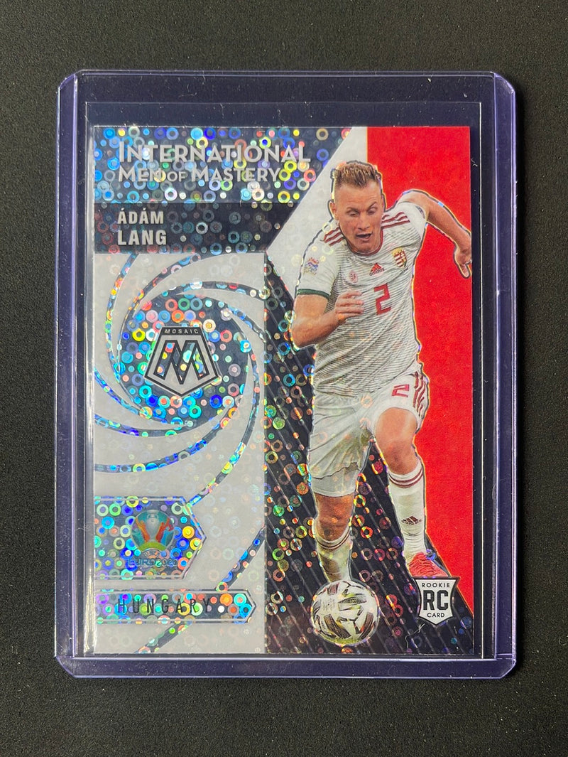 2020-21 Panini Mosaic Euro Adam Lang International Men Of Mastery Circles