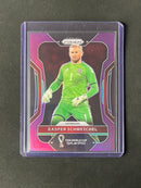 2022 Panini Prizm FIFA World Cup Qatar Kasper Schmeichel Purple Prizm 40/199