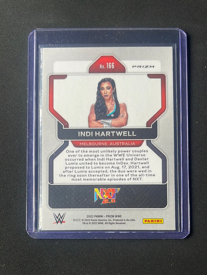 2022 Prizm WWE Indi Hartwell Hyper Prizm