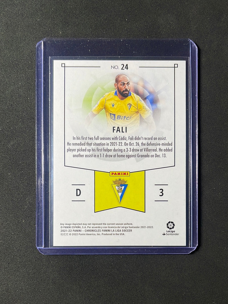 2021-22 Panini Chronicles Soccer Fali Blue Panini La Liga 34/99