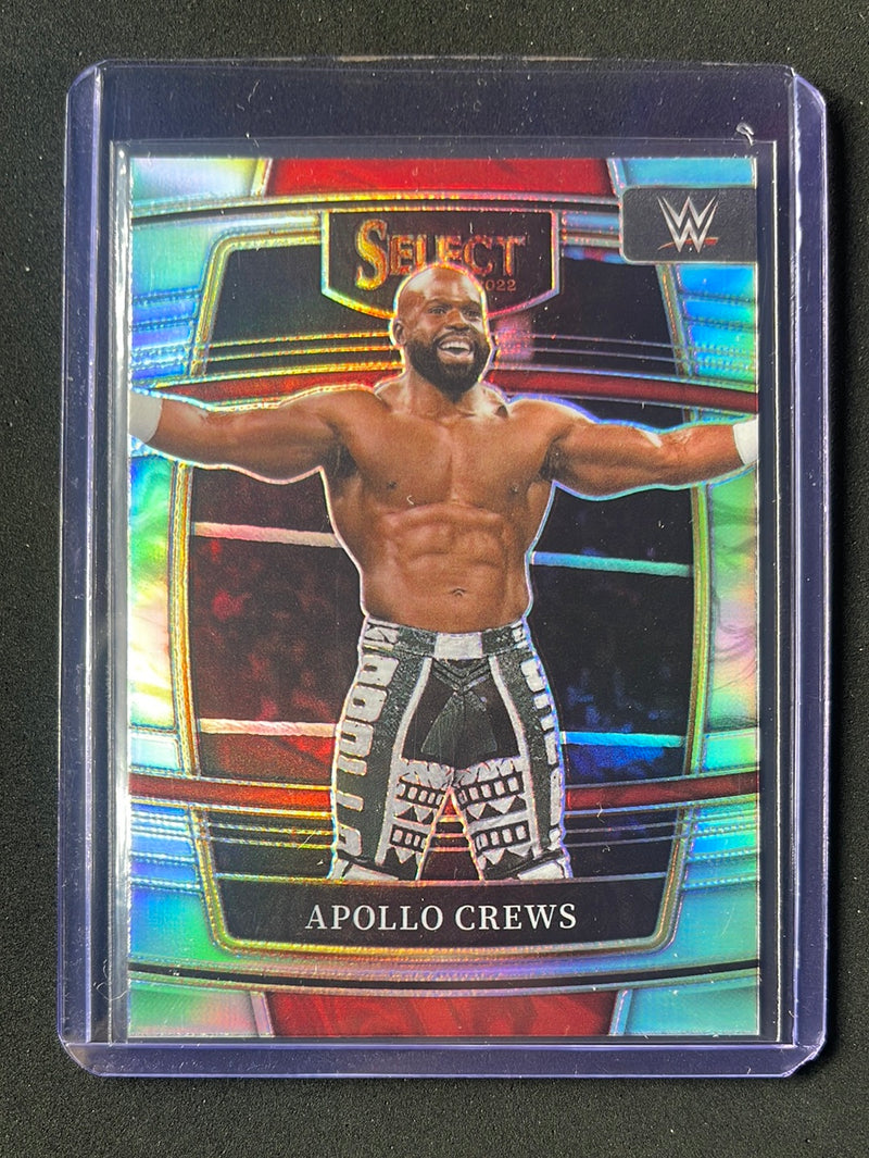 2022 Panini Select WWE Apollo Crews Concourse Silver Prizm