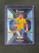 2022 Panini Prizm FIFA World Cup Qatar Raphinha Phenomenon Silver