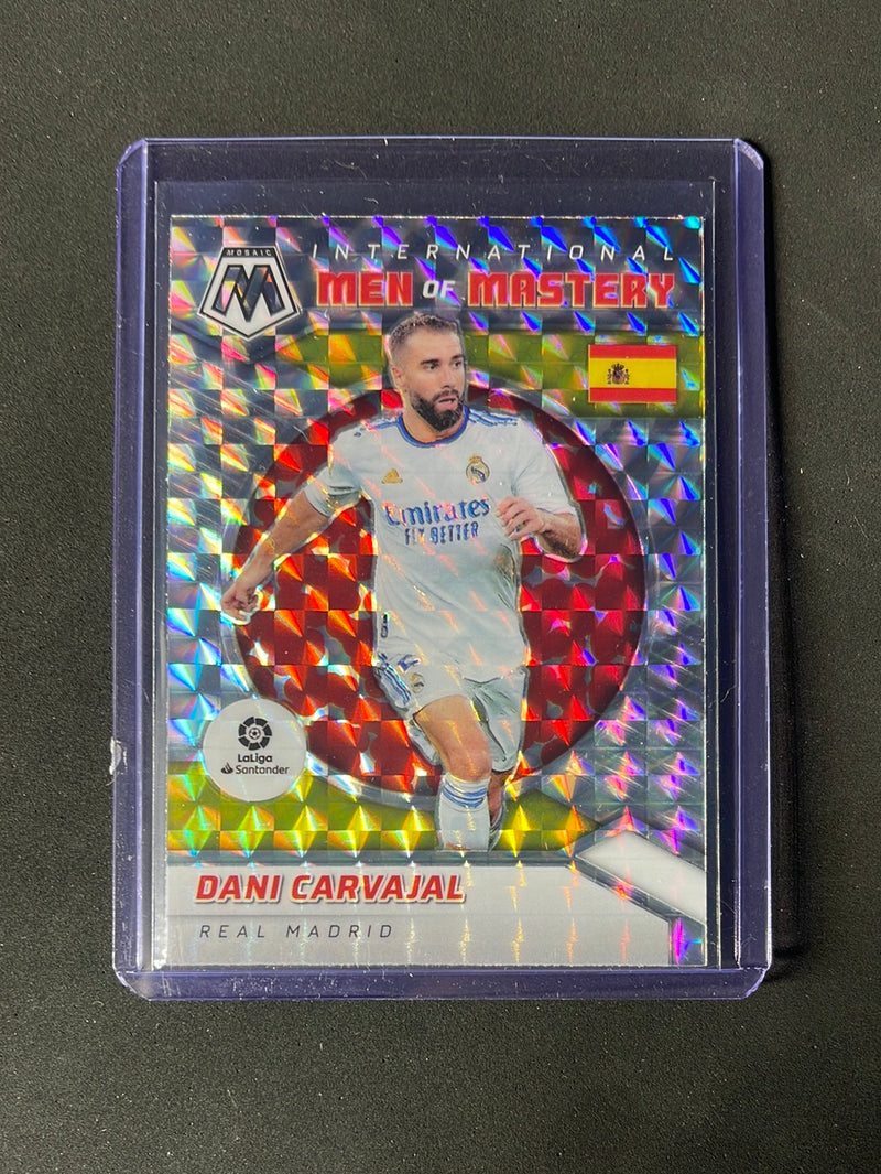 2021-22 Panini Mosaic La Liga Dani Carvajal Men Of Mastery