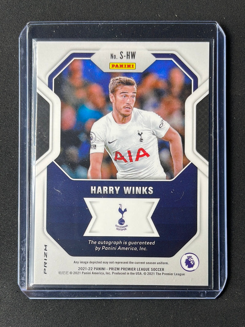 2021-22 Prizm Premier League Harry Winks Signatures Autograph Choice S-HW