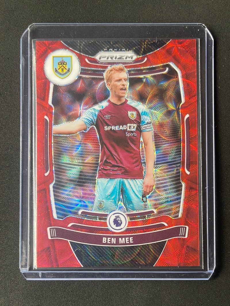 2021-22 Prizm Premier League Ben Mee Red Choice Prizm 26/29