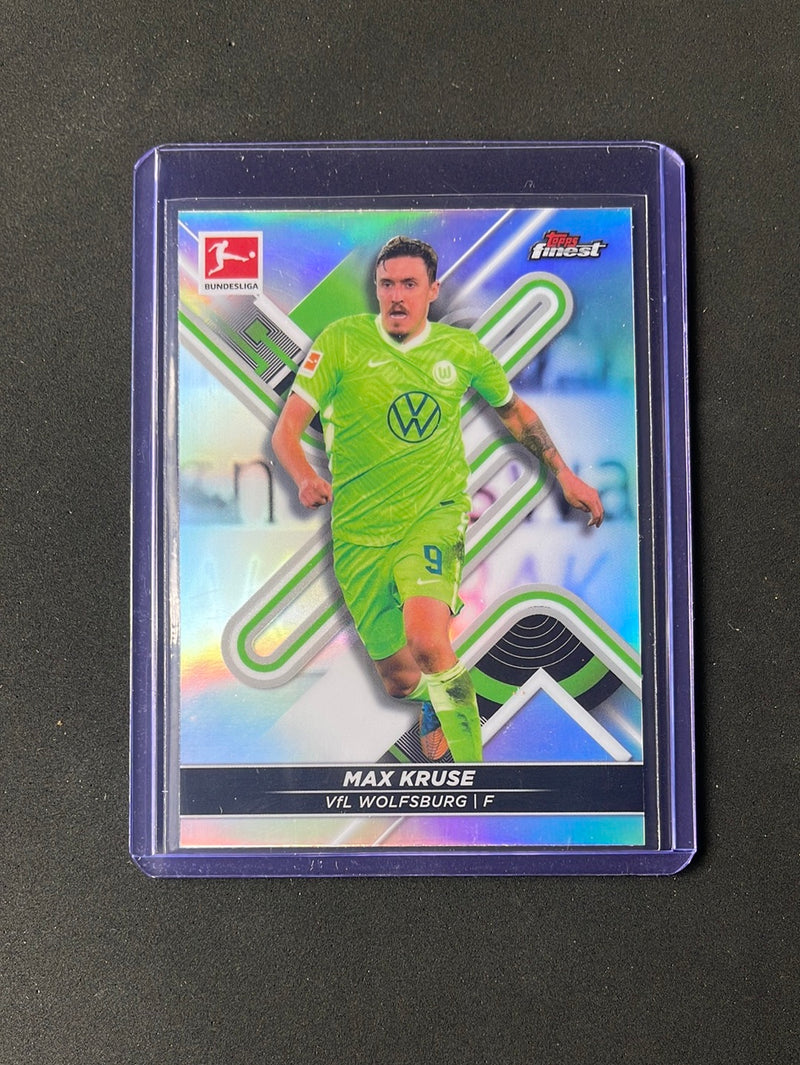 2021-22 Topps Finest Bundesliga Max Kruse Refractor