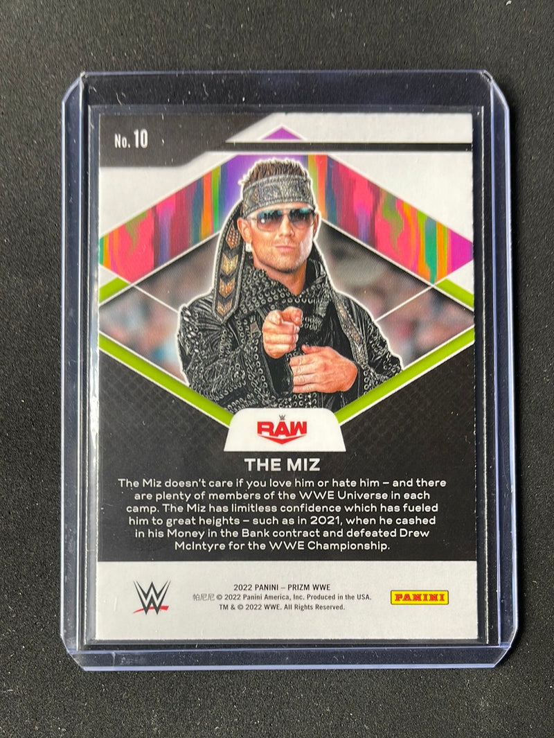 2022 Prizm WWE The Miz Fearless