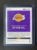 2020-21 Panini NBA Hoops Shaquille O'Neal Legends Of The Game 578/699
