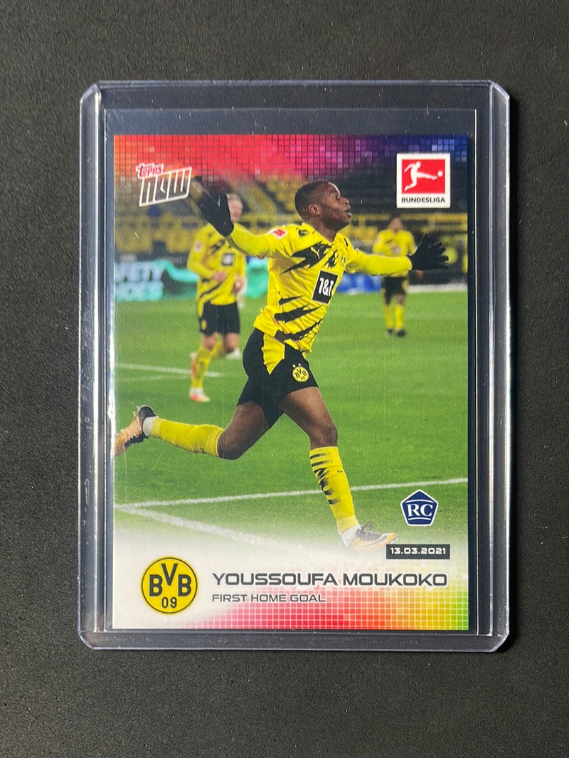 2020-21 Topps Now Bundesliga Soccer Youssoufa Moukoko