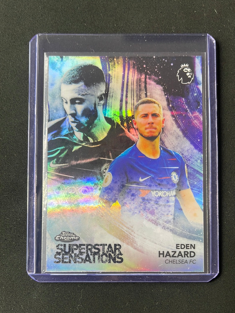 2018-19 Topps Chrome Premier League Eden Hazard Superstar Sensations