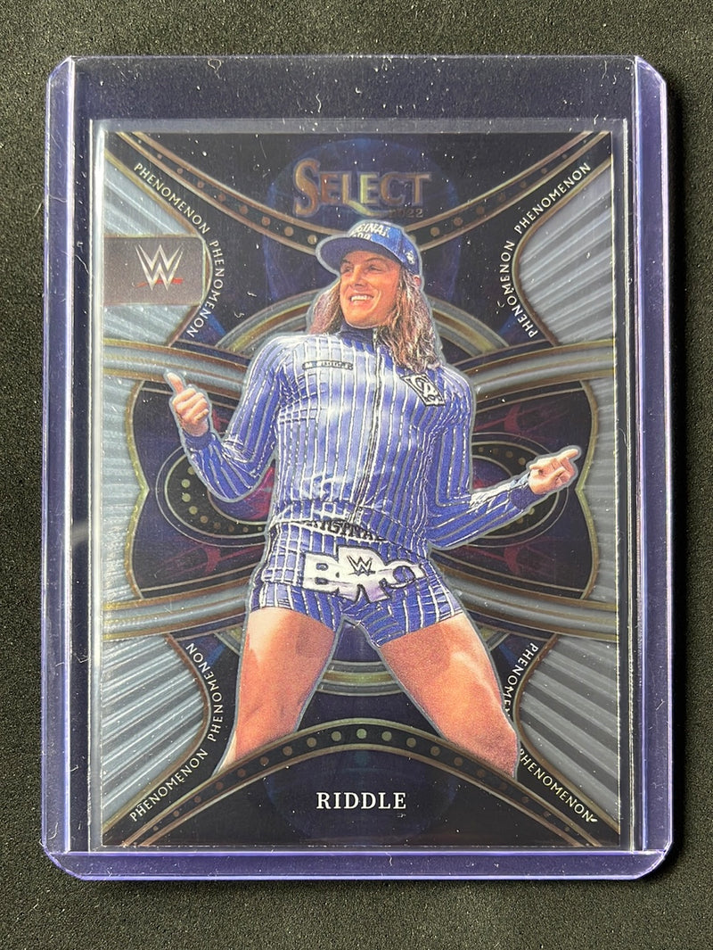 2022 Panini Select WWE Riddle Phenomenon