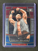 2022 Panini Select WWE "Stone Cold" Steven Austin Concourse Red & Blue