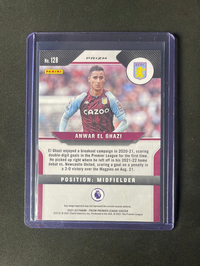 2021-22 Panini Prizm Premier League Anwar El Ghazi Multicolor