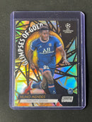 2021-22 Topps Stadium Club Chrome UEFA Champions League Nuno Mendes Glimpses Of Gold