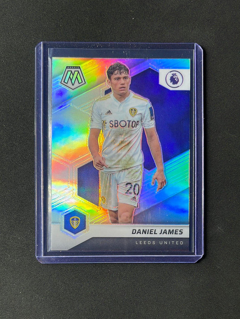 2021-22 Panini Mosaic EPL Daniel James Silver