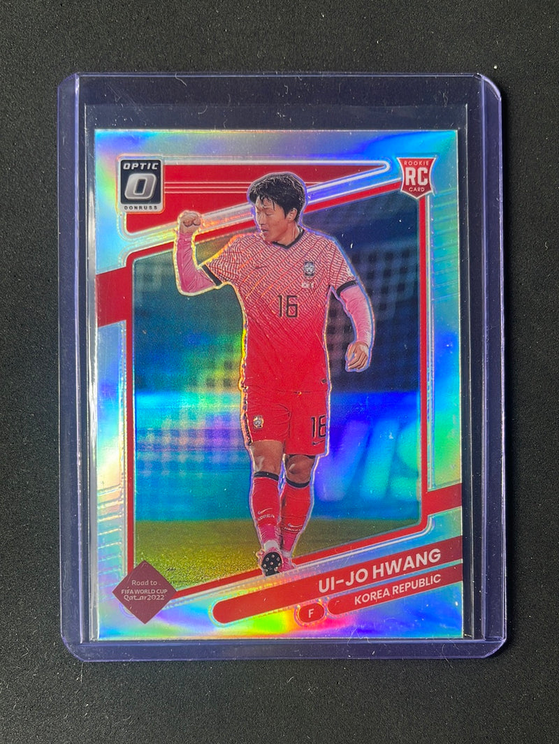 2021-22 Panini Donruss Road To Qatar Ui-Jo Hwang Optic Silver