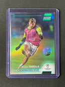 2021-22 Topps Stadium Club Chrome UEFA Champions League Nicolo Barella Green Refractor 75/150