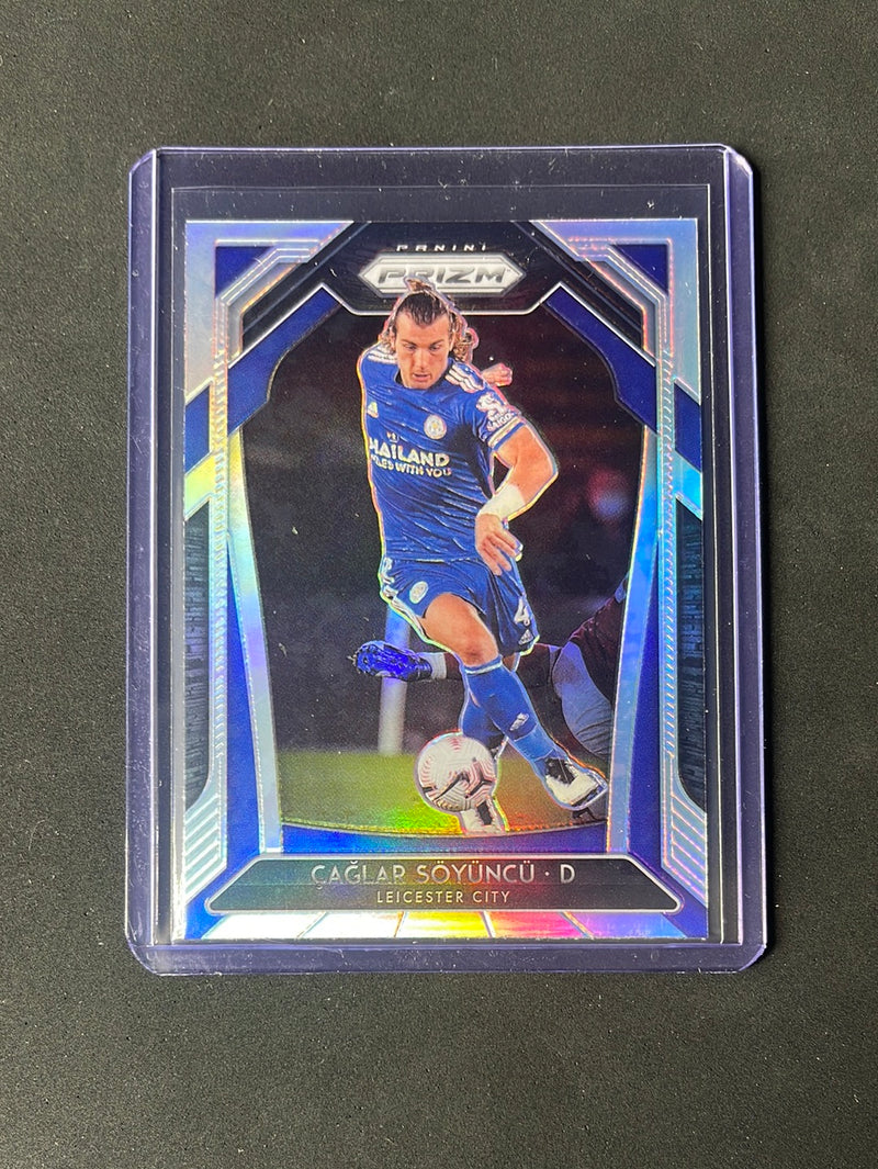 2020-21 Panini Prizm Premier League Caglar Soyuncu Silver Prizm