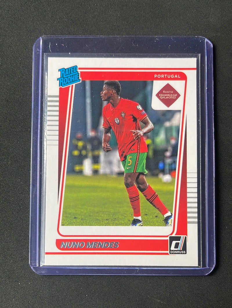 2021-22 Panini Donruss Road To Qatar Nuno Mendes