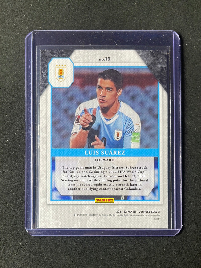 2021-22 Panini Donruss Road To Qatar Luis Suarez Elite Series