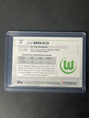 2020-21 Topps Chrome Bundesliga Josip Brekalo Purple Refractor 57/299