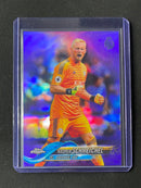 2018-19 Topps Chrome Premier League Kasper Schmeichel Purple 224/250