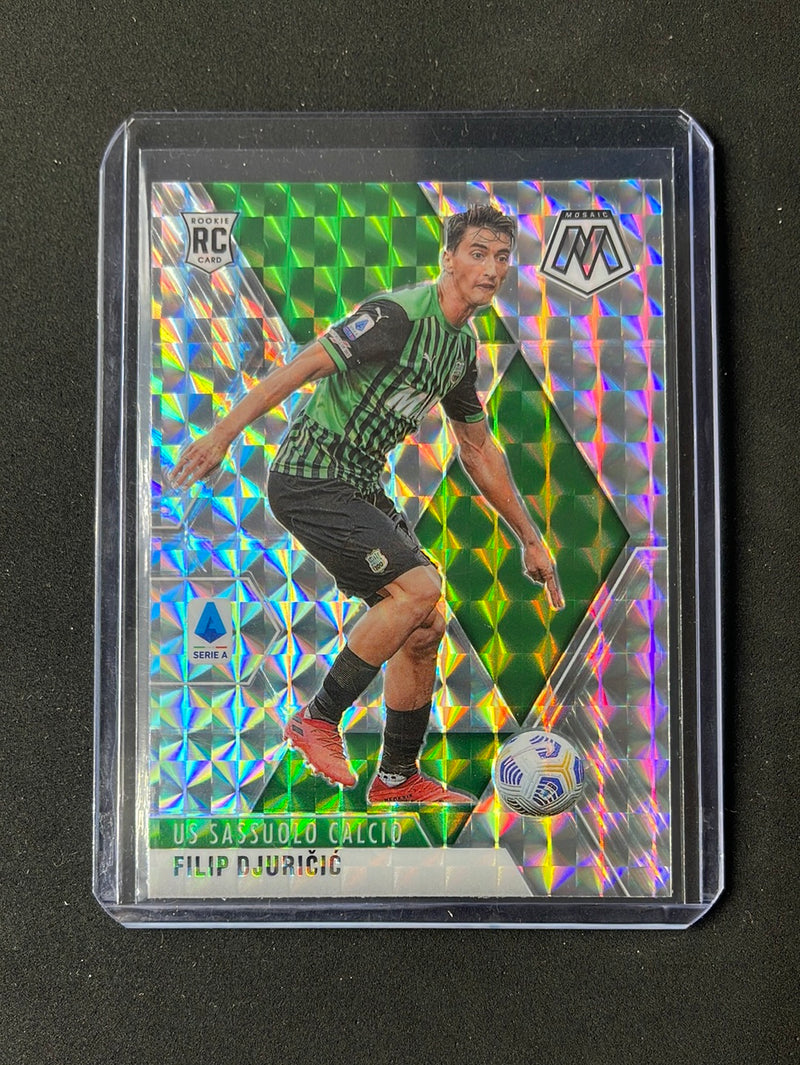 2020-21 Panini Mosaic Serie A Filip Djuricic Mosaic