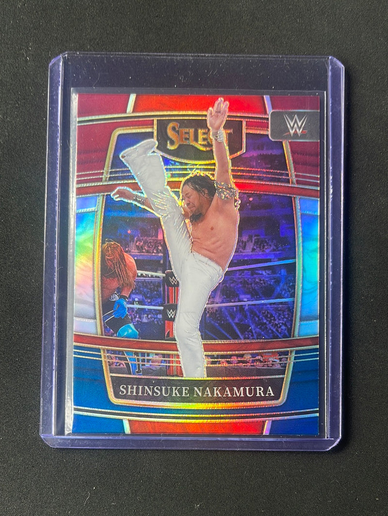 2022 Panini Select WWE Shinsuke Nakamura Concourse Silver