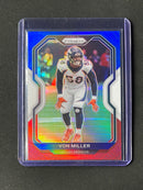 2020 Panini Prizm Football Von Miller Red/White/Blue Prizm