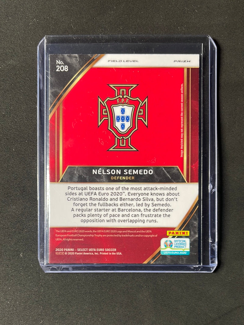 2020 Panini Select UEFA Euro Soccer Nelson Semedo Field Level Silver