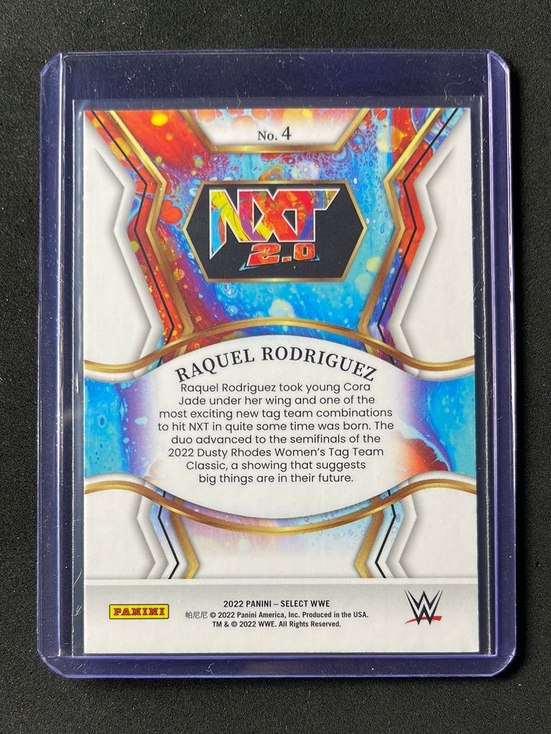 2022 Panini Select WWE Raquel Rodriguez NXT 2.0