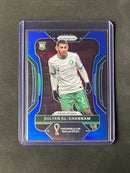 2022 Panini Prizm FIFA World Cup Qatar Sultan Al-Ghannam Blue Prizm 23/299