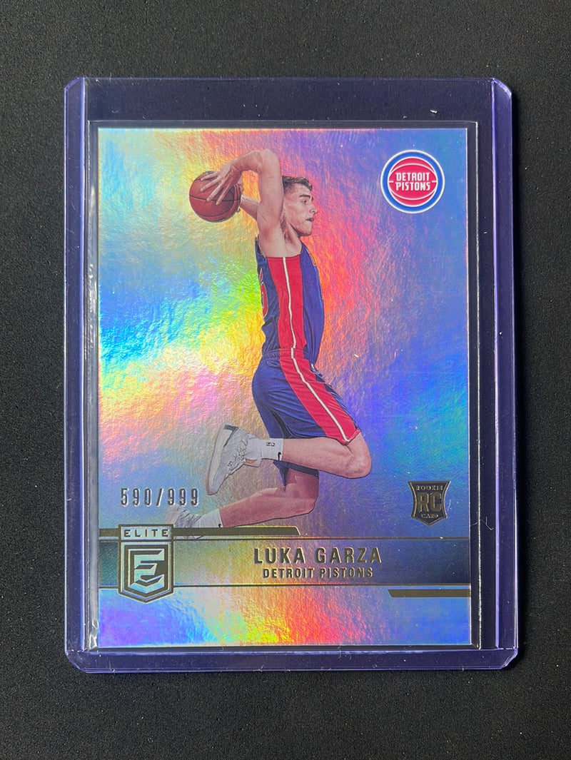 2021-22 Donruss Elite Luka Garza Rookies 590/999
