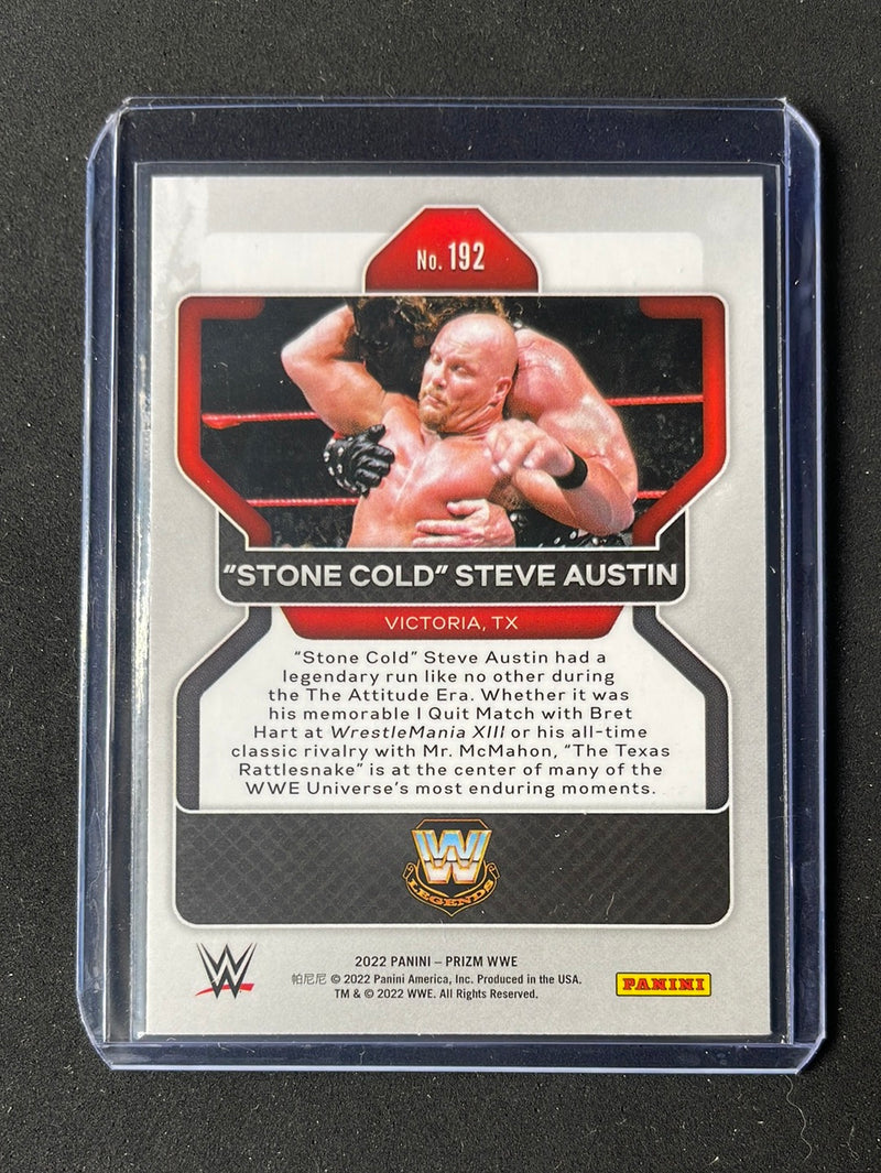 2022 Prizm WWE "Stone Cold" Steve Austin