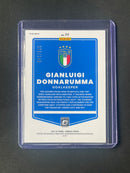 2021-22 Panini Donruss Road To Qatar Gianluigi Donnarumma Optic Red 75/149