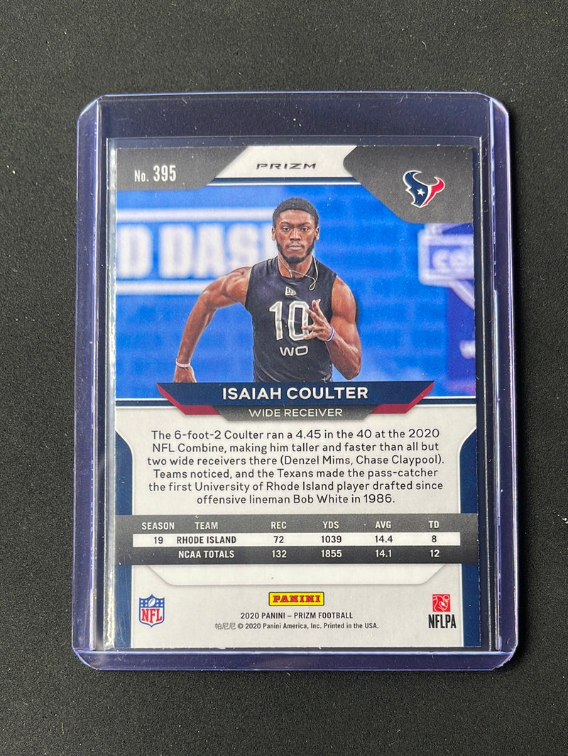 2020 Panini Prizm Football Isaiah Coulter Red/White/Blue Prizm