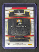 2022 Panini Select WWE Blair Davenport Concourse Red & Blue
