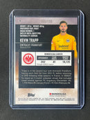 2021-22 Topps Bundesliga Stadium Club Chrome Kevin Trapp Aqua Refractor 66/199