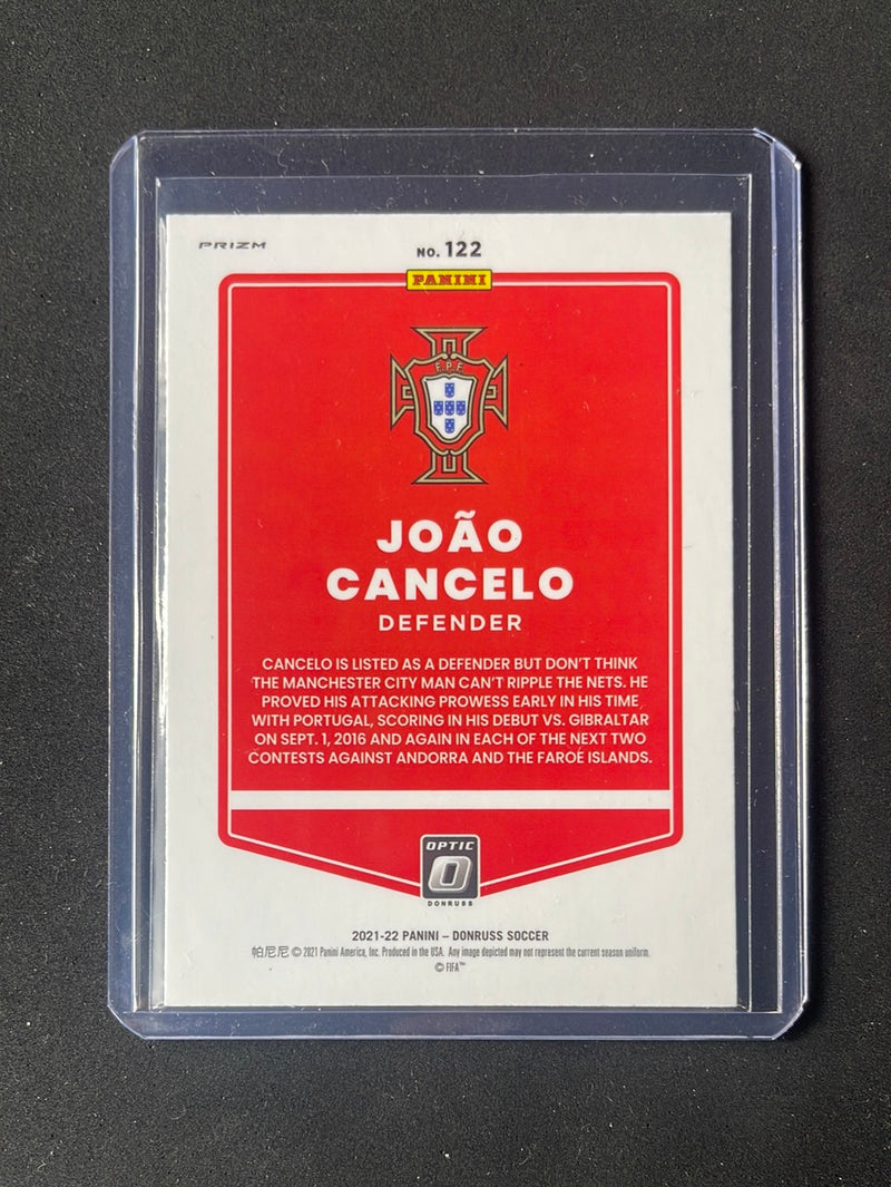 2021-22 Panini Donruss Road To Qatar Joao Cancelo Optic Silver