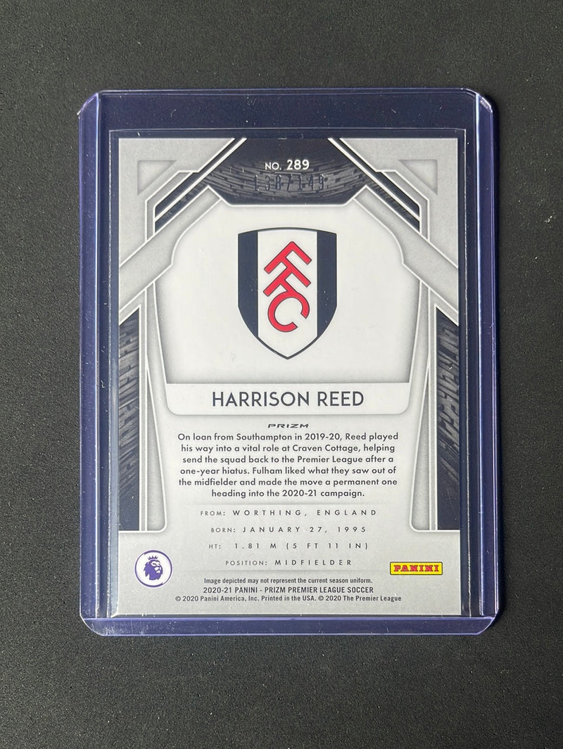 2020-21 Panini Prizm Premier League Harrison Reed Red Prizm 138/149